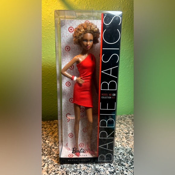 Rare 2009 “Barbie Basics” Black Label Target Red Collection Model No. 08. BNIB